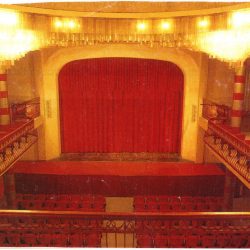Veduta della sala verso il palcoscenico_ante operam