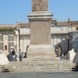 Veduta generale della fontana prima dei lavori