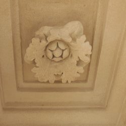 Dettaglio del cornicione_post operam