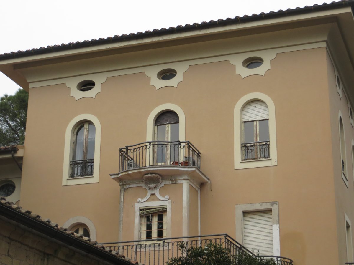 Veduta parziale di Villa Bonelli