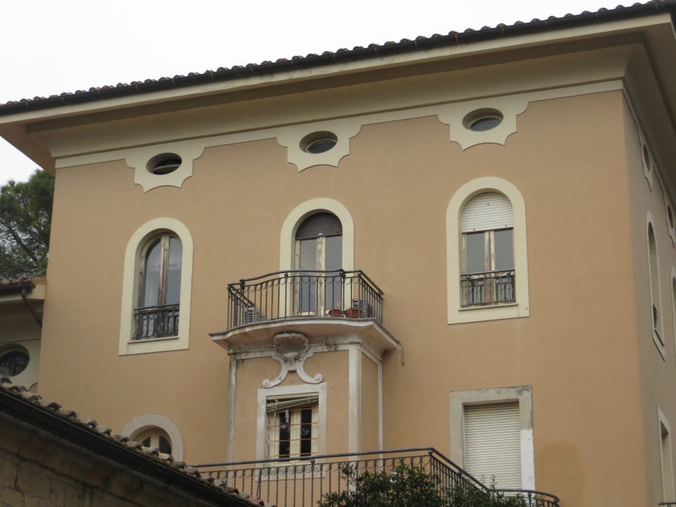 Veduta parziale di Villa Bonelli